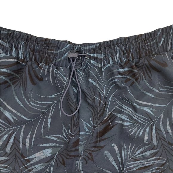 All In Motion Board Shorts Mens XL Green Tropical Print Summer Beach Outdoor - Picture 5 of 9